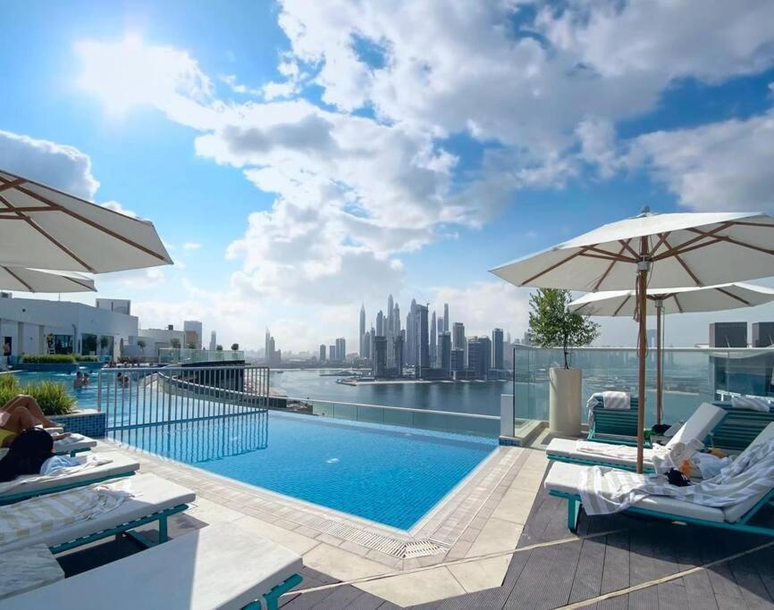 1 Bedroom 65M2, Infinity Pool, West Beach, Noise Insulation 두바이 외부 사진